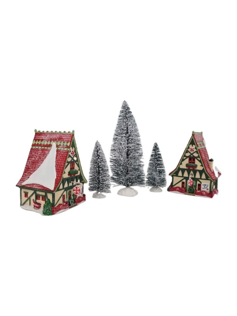 Department 56 Candy Cane Shop 56390 North Pole Start A Tradition Set Christmas
